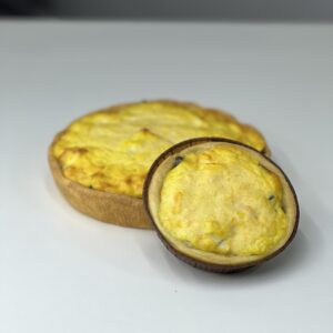 Закусочная Мягкая тарталетка Нежная телятина с картофельным пюре и тыквенным кремом
