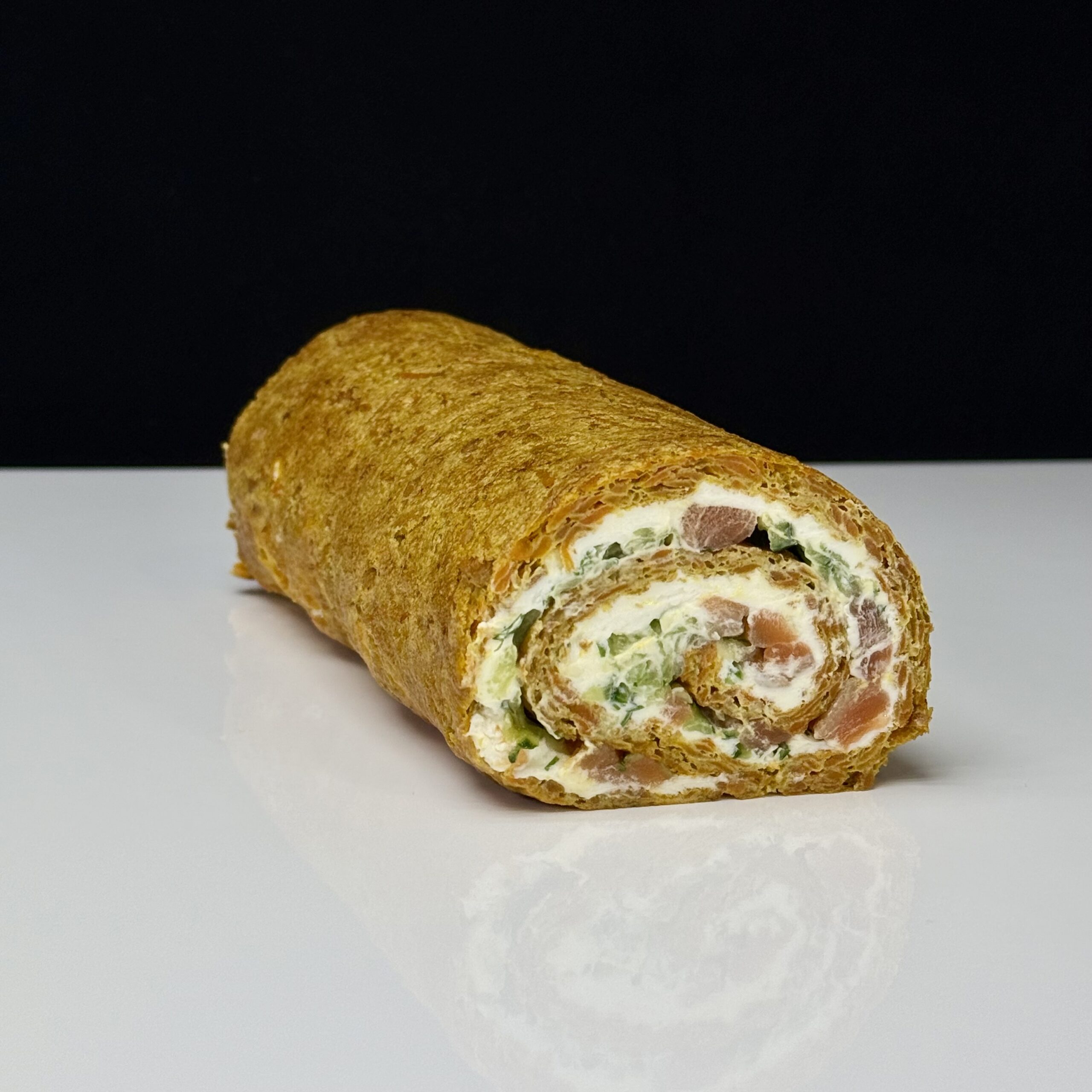 Рулет Морковный с Огурцом и Красной Рыбой